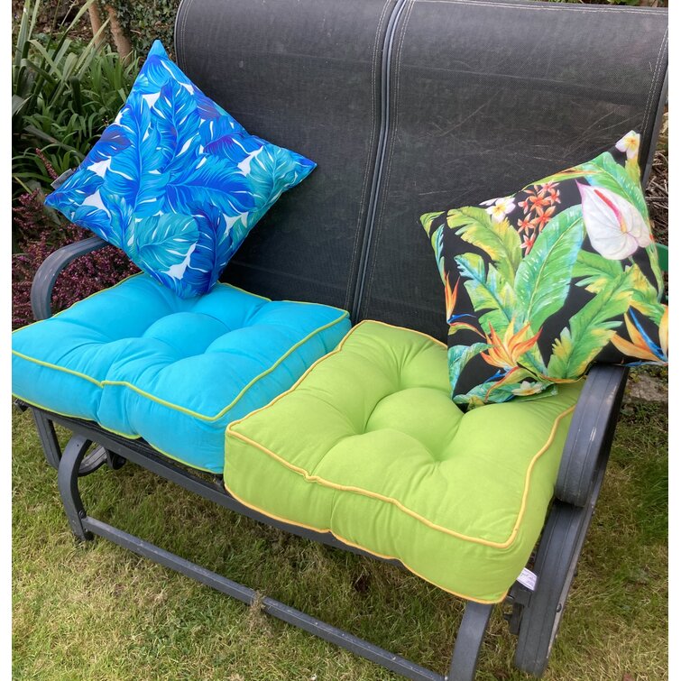 Outdoor glider deals cushions